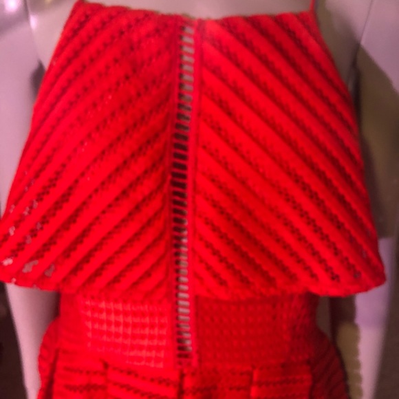 Sexy and fun Little Red Party Dress size Large - Picture 9 of 10